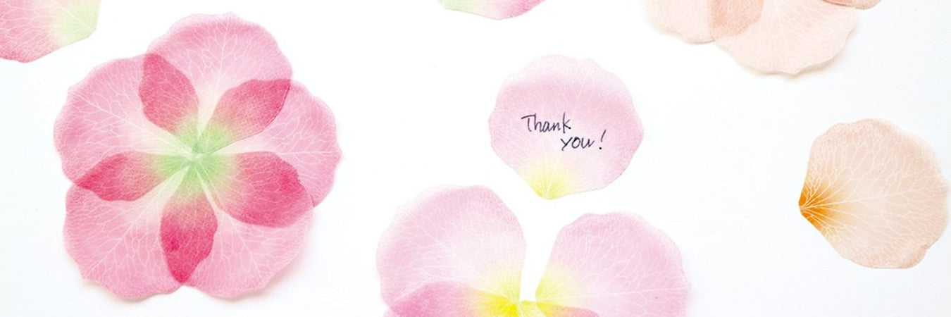 Flower Petal & Leaf Memo / Stickies