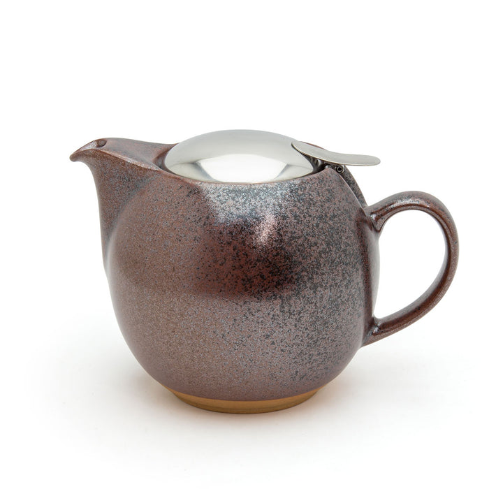 ZERO JAPAN - BEE HOUSE - ROUND TEAPOT for TWO (24 oz) - Iron Brown -
