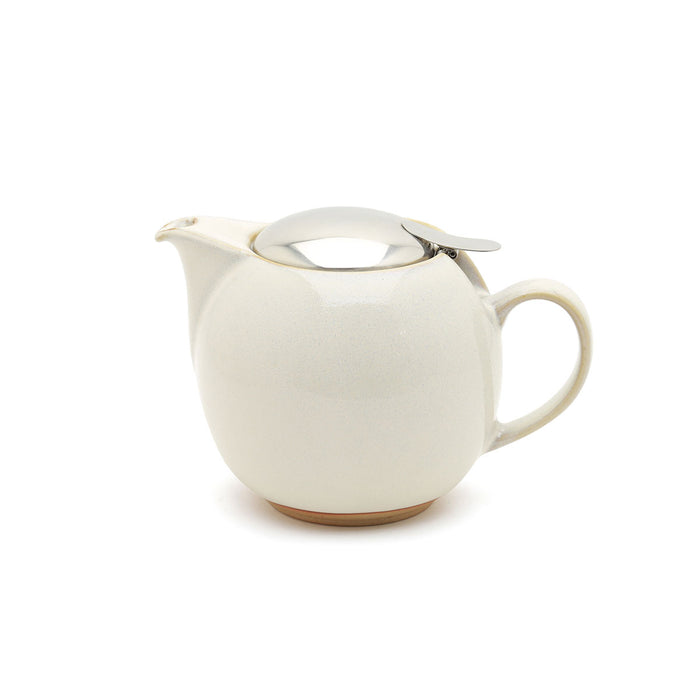 ZERO JAPAN - BEE HOUSE - ROUND TEAPOT for TWO (24 oz) - Natural White -