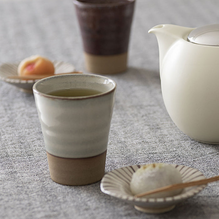 ZERO JAPAN teacup (6.8 fl oz) - Natural White
