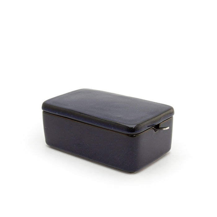 ZERO JAPAN Butter case with s.s. butter knife - Jeans Blue