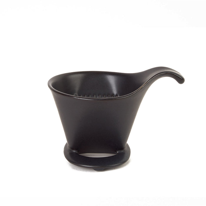 BEE HOUSE Pour-Over Ceramic Coffee Dripper - Regular Size (BKK 15L) -Noble Black