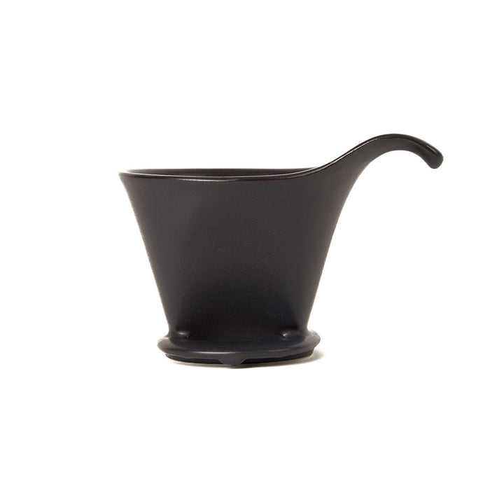 BEE HOUSE Pour-Over Ceramic Coffee Dripper - Regular Size (BKK 15L) -Noble Black