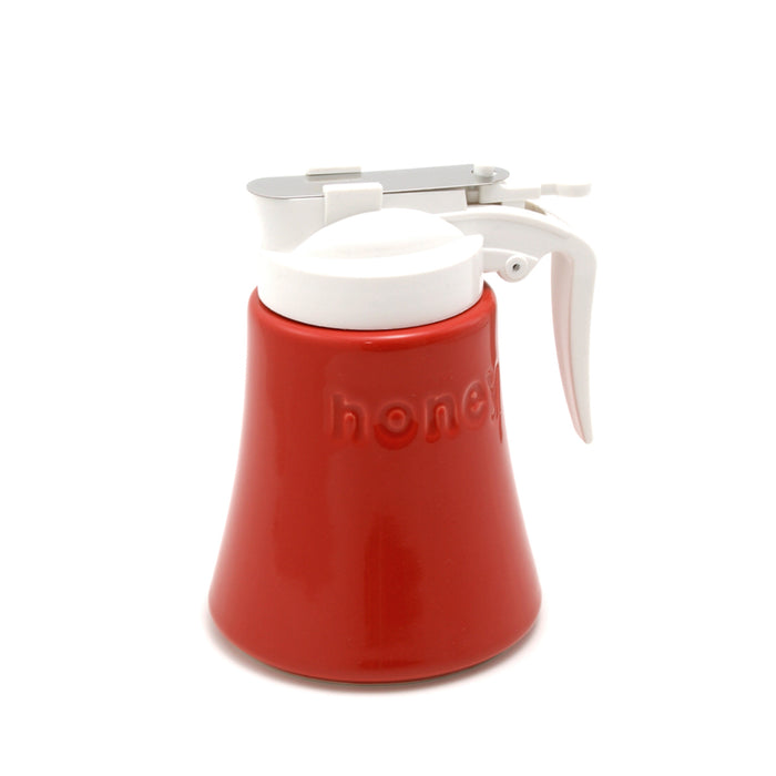 ZERO JAPAN Ceramic Honey Dispenser (11.5 oz) - Tomato -