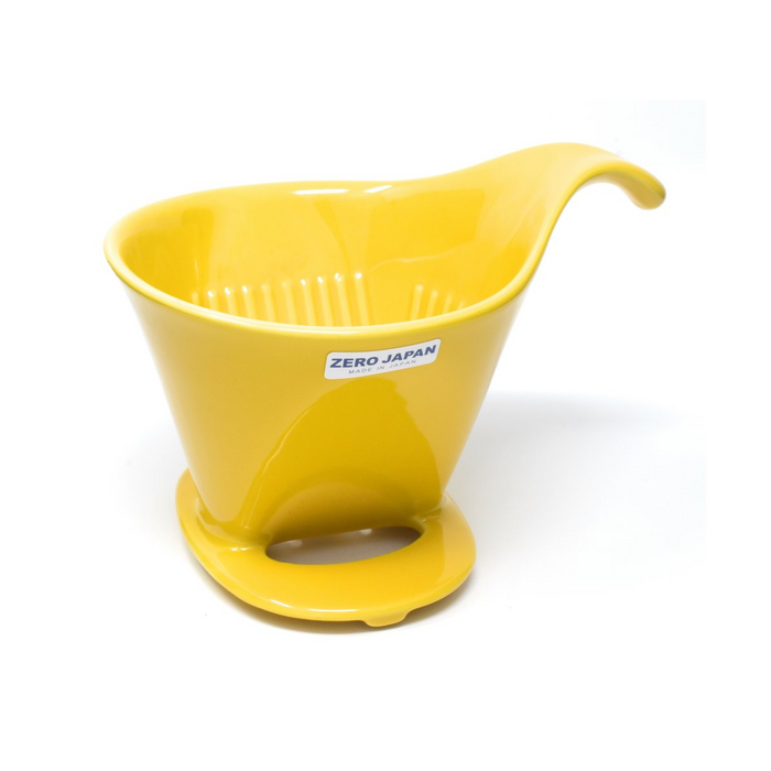 BEE HOUSE Pour-Over Ceramic Coffee Dripper - Yellow Pepper