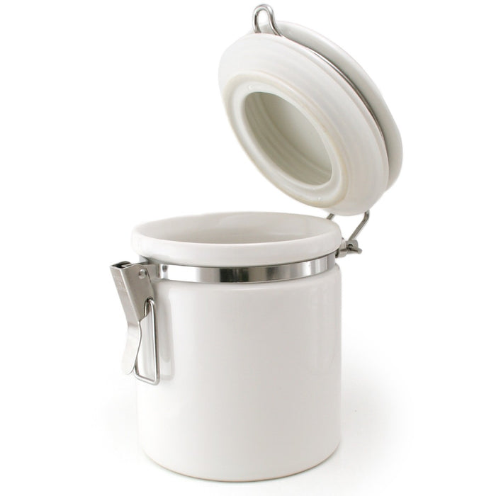 ZERO JAPAN  COFFEE CANISTERS 13.5 oz. (CO-150) - White / by ZERO JAPAN