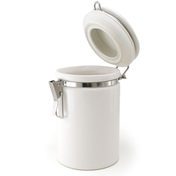 ZERO JAPAN  COFFEE CANISTERS - 27 oz. (CO-200)  - White / by ZERO JAPAN