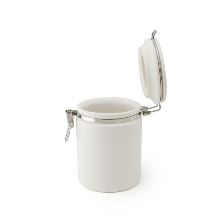 Tea canister 100g (0.22 lb) - White / by ZERO JAPAN