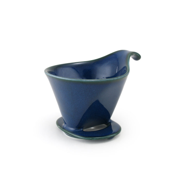 BEE HOUSE Pour-Over Ceramic Coffee Dripper - Jeans Blue