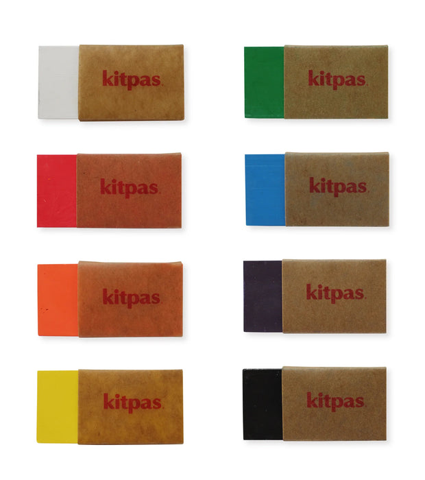 【Rice Wax】 Kitpas Block 8 Colors