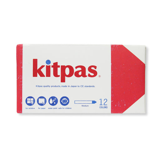 A packaging for Kitpas Medium 12 Colors