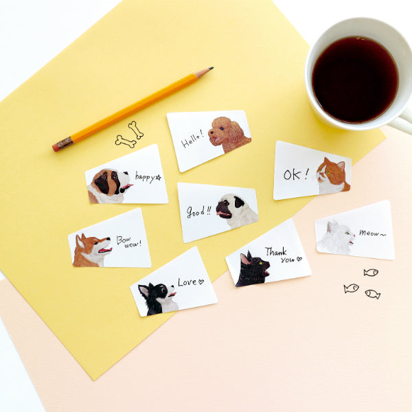 Animal Voice Stickies Dogs-Toy Poodle