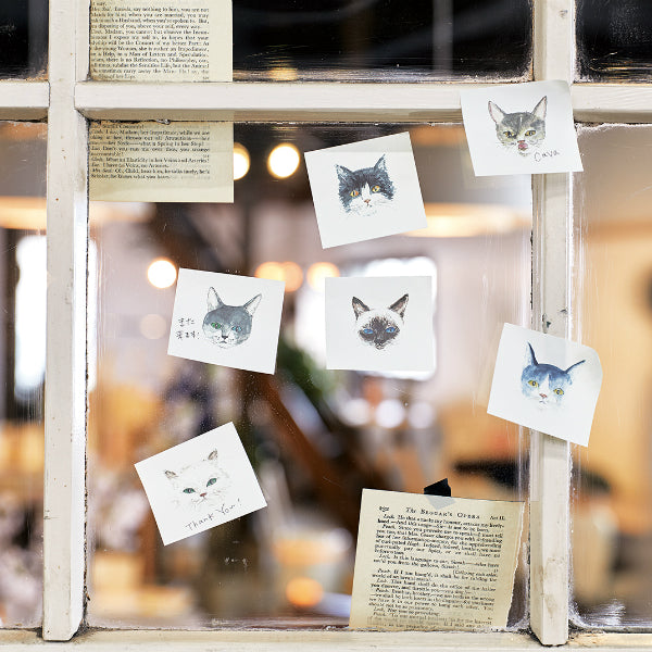 Paperable & Chic Cat's Eyes Stickies-Persian Cat