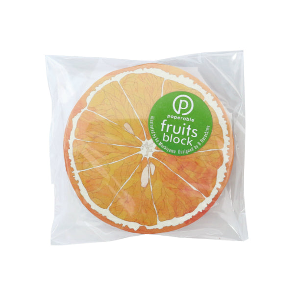 Fruits and Veggie Memo Blocks Fruit-Orange