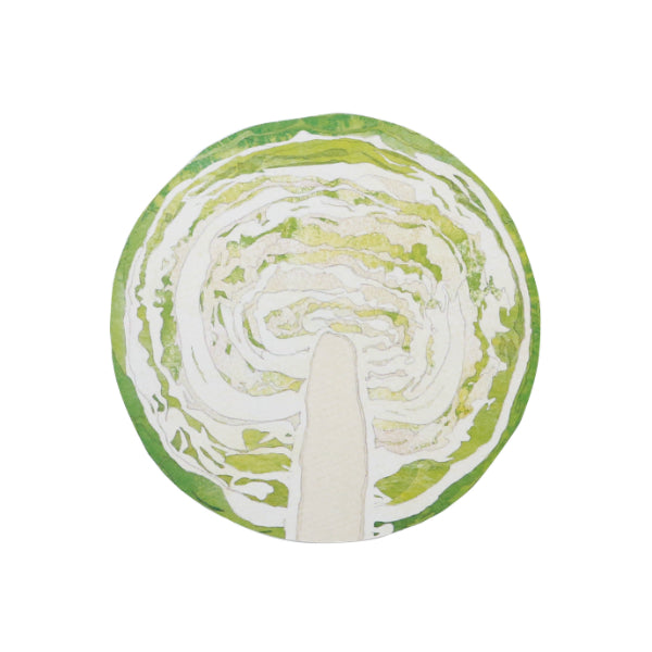 Fruits and Veggie Memo Blocks Veggies-Cabbage