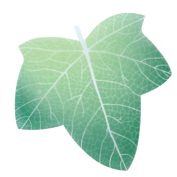 Flower Petal and Leaf Memos Leaf-Green