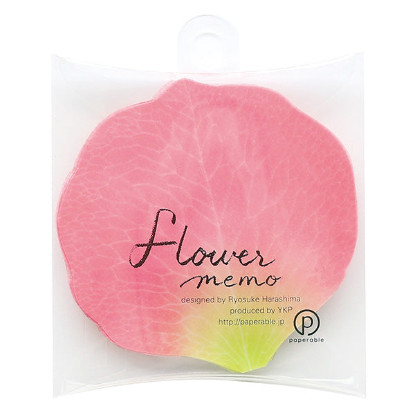 Flower Petal and Leaf Memos Flower Petal-Pink