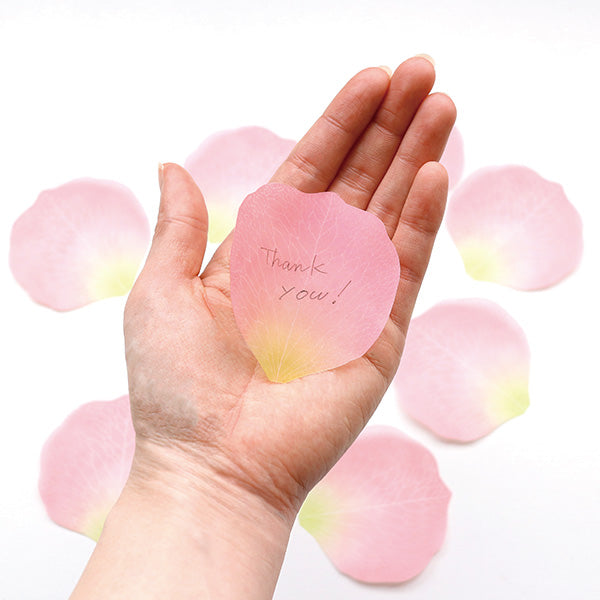 Flower Petal and Leaf Memos Flower Petal-Pink
