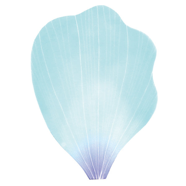 Flower Petal and Leaf Memos Flower Petal-Blue