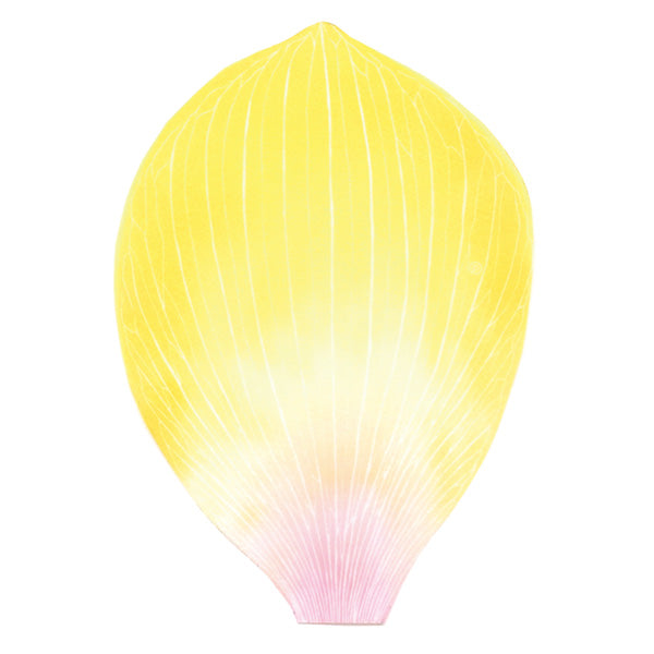 Flower Petal and Leaf Memos Flower Petal-Yellow