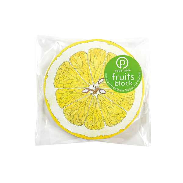 Fruits and Veggie Memo Blocks Fruit-Lemon