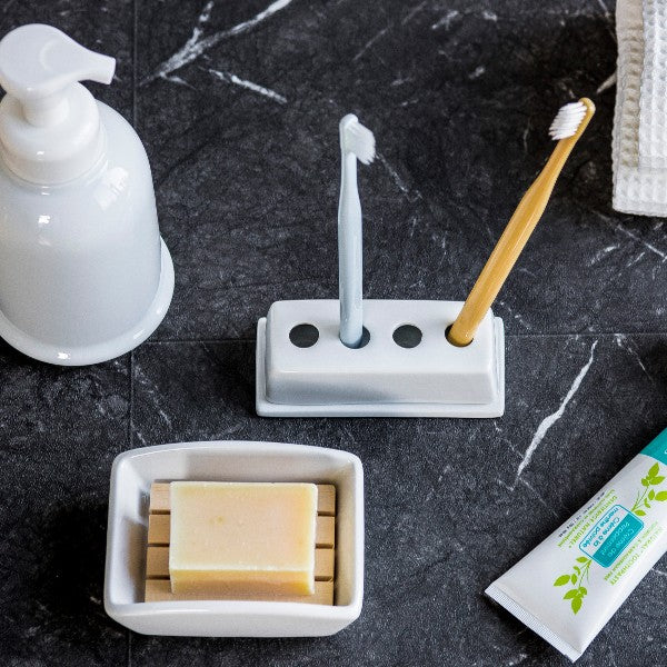 ZERO JAPAN Soap Dish with Tray - Blueberry