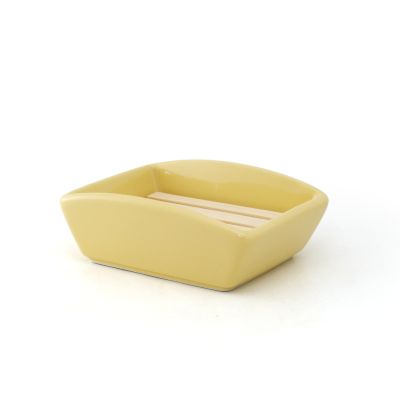 ZERO JAPAN Soap Dish with Tray - Banana