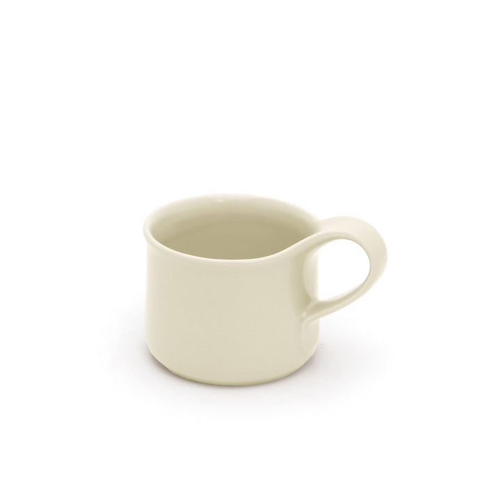 ZERO JAPAN BEEHOUSE - CERAMIC CAPPUCCINO MUG (5.4 oz) - Silky Ivory -