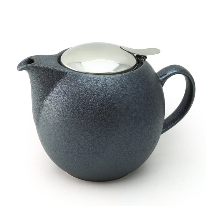 BEE HOUSE Round Ceramic Teapot 24oz - Cristal Sylver