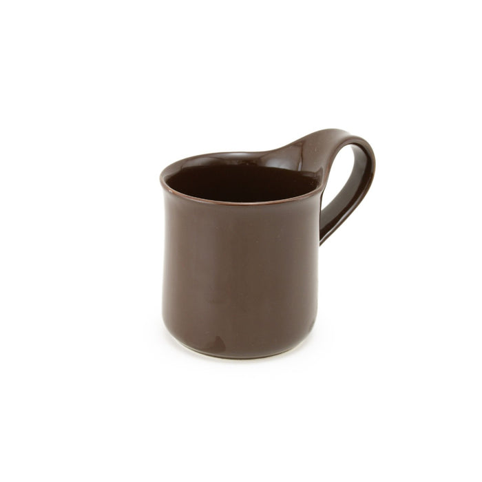 BEE HOUSE Ceramic Cafe Mug 10 oz - Dark Chocolate