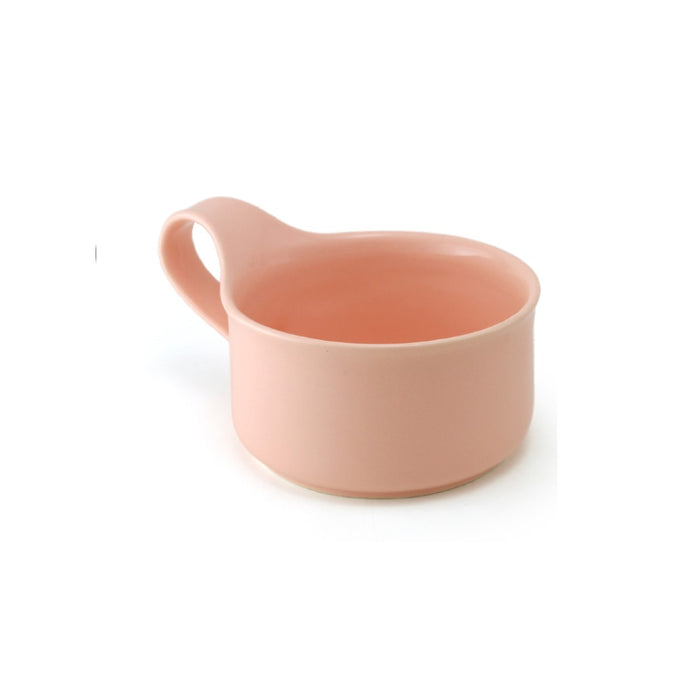 BEE HOUSE Ceramic Soup Mug 9.5 oz - Pink