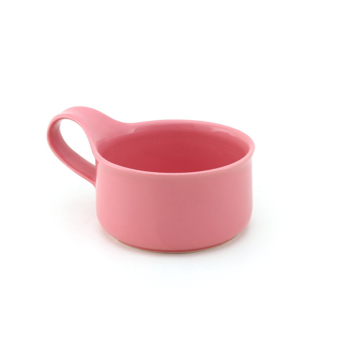 BEE HOUSE Ceramic Soup Mug 9.5 oz - Rose