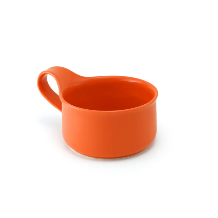 BEE HOUSE Ceramic Soup Mug 9.5 oz - Tangerine