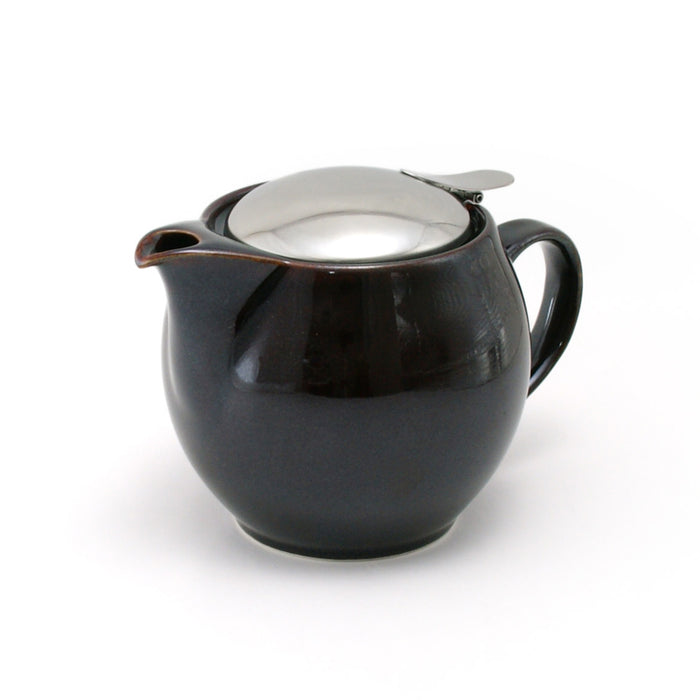 ZERO JAPAN - BEE HOUSE - Round Ceramic Teapot 15oz - Antique brown