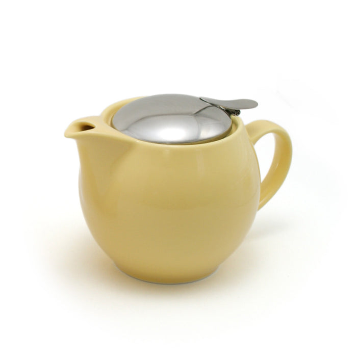 BEE HOUSE Round Ceramic Teapot 15oz - Banana