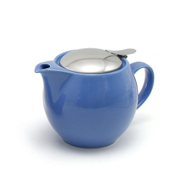 BEE HOUSE Round Ceramic Teapot 15oz - Blueberry