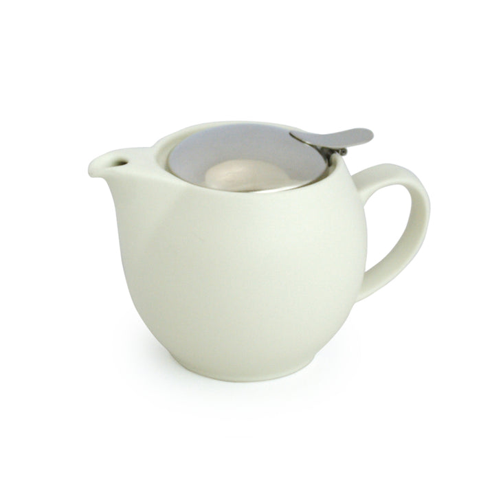 BEE HOUSE Round Ceramic Teapot 15oz - Gelato Vanilla