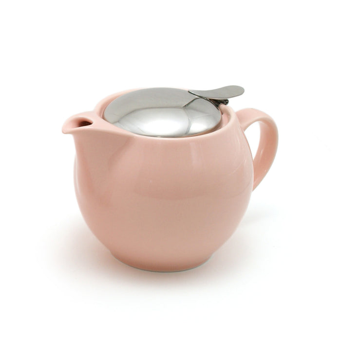 BEE HOUSE Round Ceramic Teapot 15oz - Pink