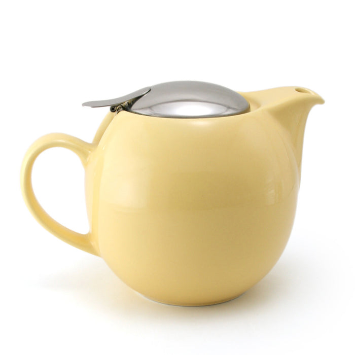 BEE HOUSE Round Ceramic Teapot 24oz - Banana