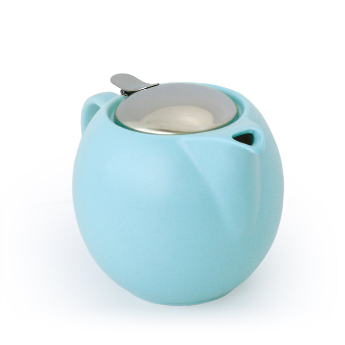BEE HOUSE Round Ceramic Teapot 24oz - Gelato Mint