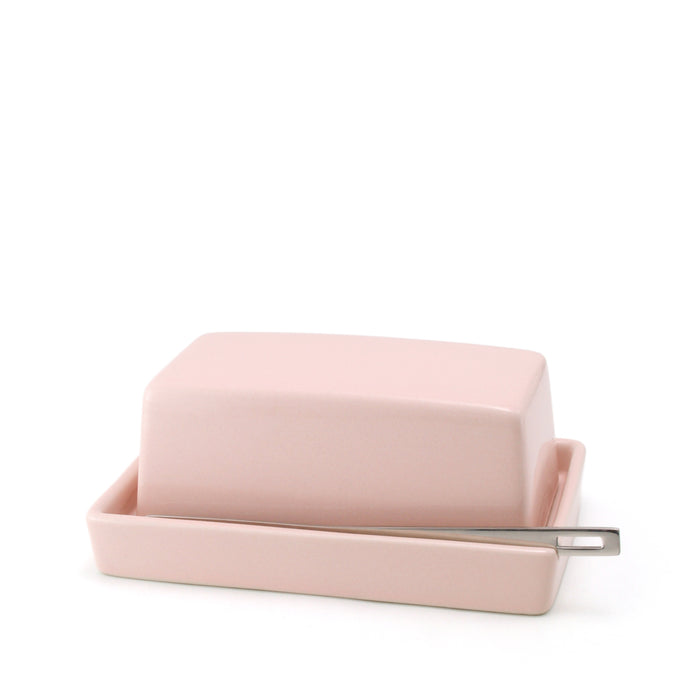 BEE HOUSE Butter Dish with s.s.butter knife - Pink