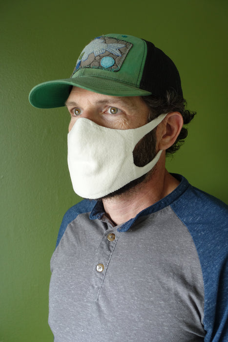 Botanical Dyed Organic Cotton (80%)  Face Mask by Tabbisocks