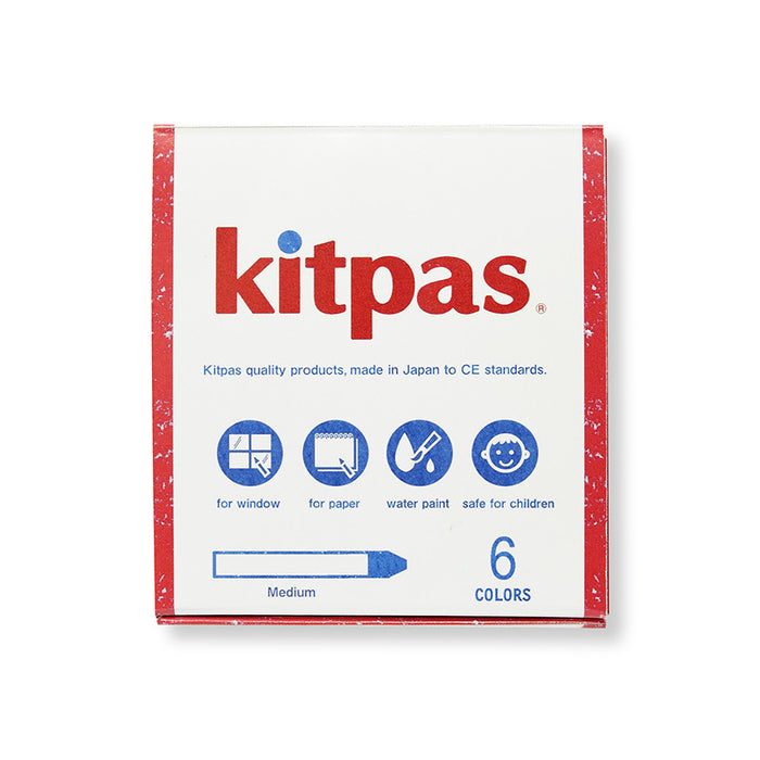 A packaging for Kitpas Medium 6 Colors