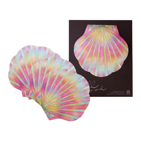 Shell Cards Pastel L