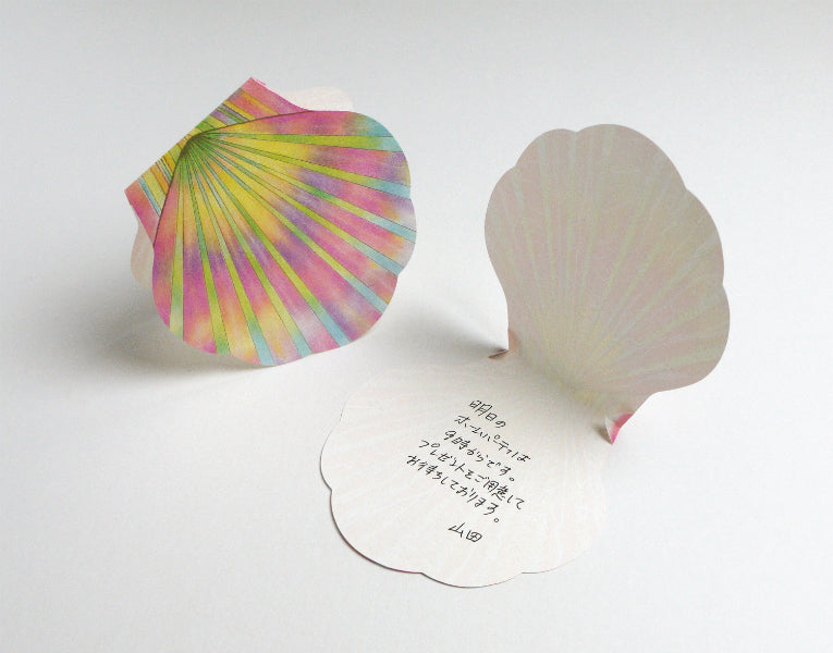 Shell Cards Pastel L