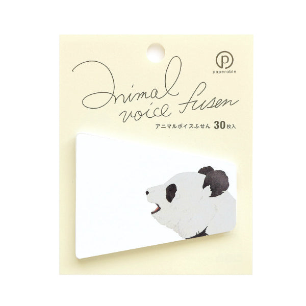 Animal Voice Stickies Wildlife-Panda